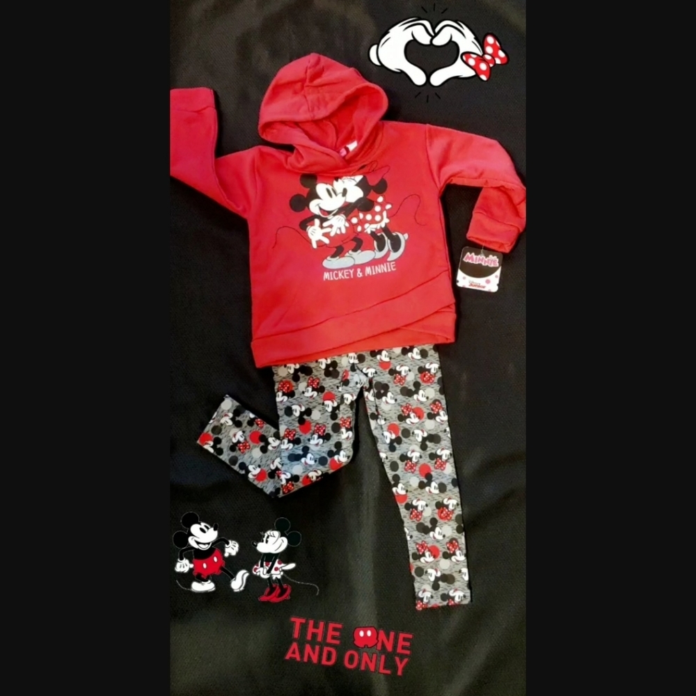 Disney Mickey and Minnie Mouse 2pc set